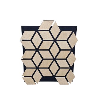 ECO CUBE fehér tölgy