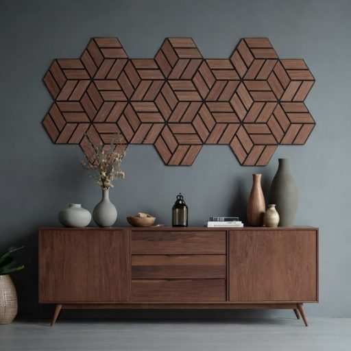 ECO HEXA dió akusztikai falpanel