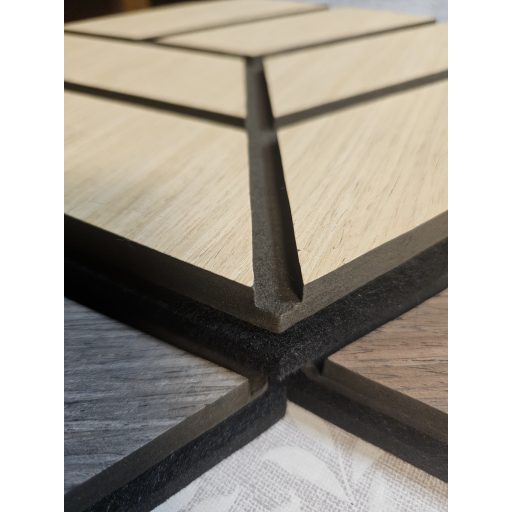 ECO HEXA fehér tölgy akusztikai falpanel