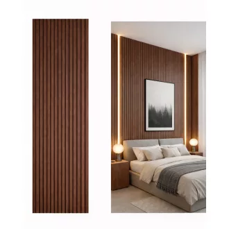 ECO LINEAR 300 rózsafa akusztikai falpanel