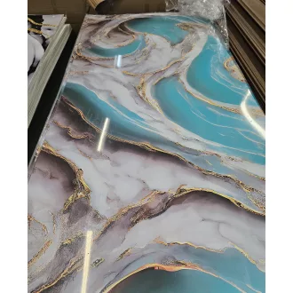 SPC márvány hatású falpanel Aqua