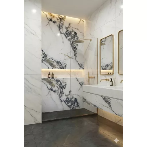 SPC márvány hatású falpanel Ice and Stone