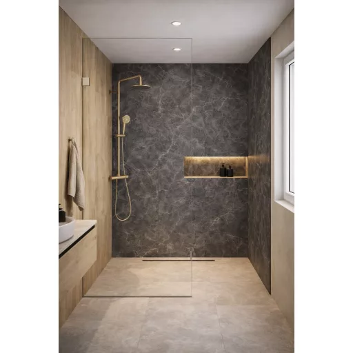 SPC WALL PANEL STONE - Grafit