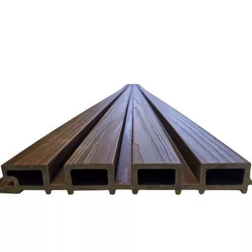 WPC EXTERIOR WALL PANEL - teakfa erezet mintás