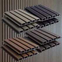 WPC kültéri rácsos falpanel